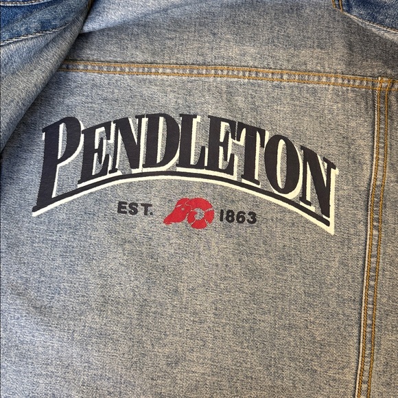 Vintage Pendleton Denim Jacket - Picture 5 of 8